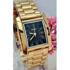 Relógio Feminino Dourado SKMEI 1284