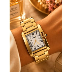 Relógio Feminino Dourado SKMEI 1284B