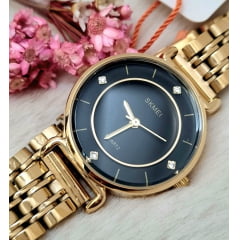 Relógio Feminino Dourado SKMEI 13301