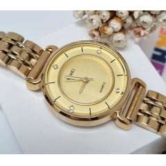 Relógio Feminino Dourado SKMEI 13304