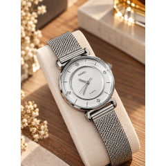 Relógio Feminino Dourado SKMEI 1330PP