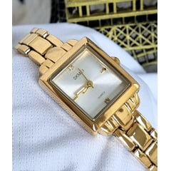 Relógio Feminino Dourado SKMEI 14072