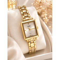 Relógio Feminino Dourado SKMEI 14072