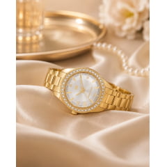 Relógio Feminino Dourado SKMEI 15341