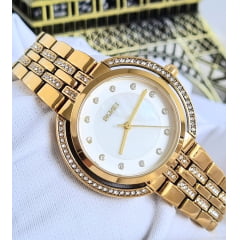 Relógio Feminino Dourado SKMEI 1979 Relógio Feminino Dourado SKMEI 1979