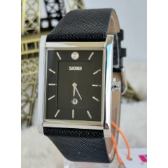 Relógio Masculino Couro Skmei 9256PP Relógio Masculino Couro Skmei 9256PP