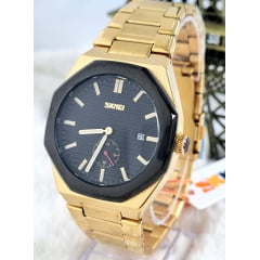 Relógio Masculino Cronógrafo Prata 9262 Relógio Masculino Cronógrafo Prata 9262