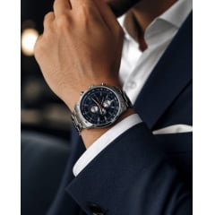 Relógio Masculino Curren Prata M8351 Relógio Masculino Curren Prata M8351
