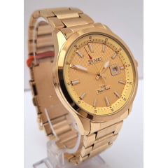 Relógio Masculino Dourado SKMEI 16541