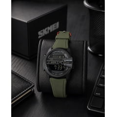 Relógio Masculino Silicone SKMEI 2442 Relógio Masculino Silicone SKMEI 2442