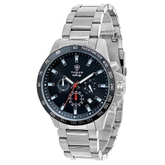 Relógio Masculino em Aço Inox Cronógrado Tuguir TGI37030