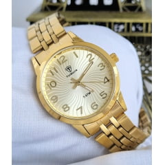 Relógio Feminino Dourado Tuguir TG30435