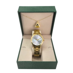 Relógio Feminino Dourado Tuguir TG35098