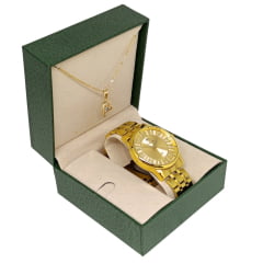 Relógio Feminino Dourado Tuguir TG35109 Relógio Feminino Dourado Tuguir TG35109