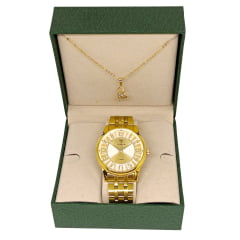 Relógio Feminino Dourado Tuguir TG35109
