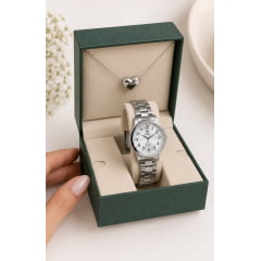 Relógio Feminino Prata TG35097 Relógio Feminino Prata TG35097