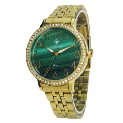 Relógio Feminino Tuguir Dourado TG30380