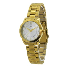 Relógio Feminino Tuguir Dourado TG30388