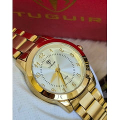 Relógio Feminino Tuguir Dourado TG30388 Relógio Feminino Tuguir Dourado TG30388