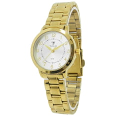 Relógio Feminino Tuguir Dourado TG30392