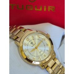 Relógio Feminino Tuguir Dourado TG30392 Relógio Feminino Tuguir Dourado TG30392