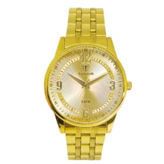 Relógio Feminino Tuguir Dourado TG30421