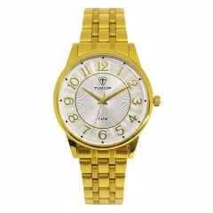 Relógio Feminino Tuguir Dourado TG30422