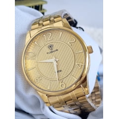Relógio Feminino Tuguir Dourado TG30424 Relógio Feminino Tuguir Dourado TG30424