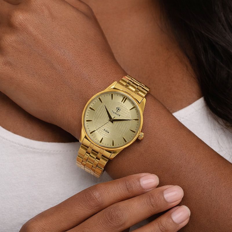 Relógio Feminino Tuguir Dourado TG30427 Relógio Feminino Tuguir Dourado TG30427