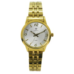 Relógio Feminino Tuguir Dourado TG30430