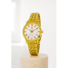 Relógio Feminino Tuguir Dourado TG30431