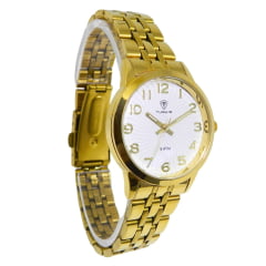 Relógio Feminino Tuguir Dourado TG30434