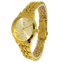 Relógio Feminino Tuguir Dourado TG35127