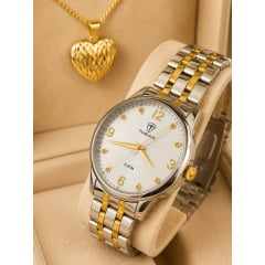 Relógio Feminino Tuguir Misto TG35106