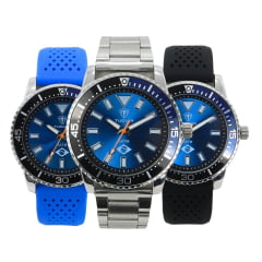 Relógio Masculino 3 Pulseiras Tuguir TG35137