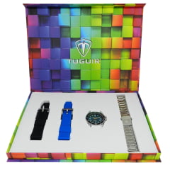 Relógio Atacado Tuguir 2 Pulseiras