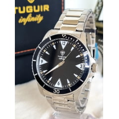 Relógio Masculino Couro Tuguir TGI37071