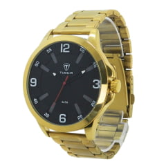 Relógio Masculino Dourado Tuguir TG30071
