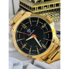Relógio Masculino Dourado Tuguir TG30360 Relógio Masculino Dourado Tuguir TG30360