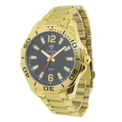 Relógio Masculino Dourado Tuguir TG30363