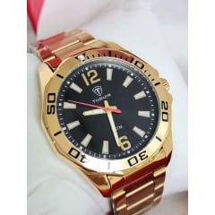 Relógio Masculino Dourado Tuguir TG30363 Relógio Masculino Dourado Tuguir TG30363
