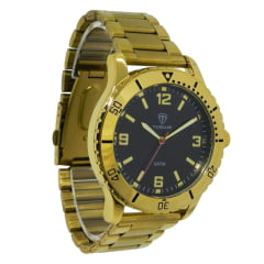 Relógio Masculino Dourado Tuguir TG30365
