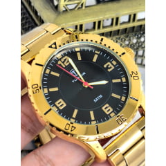 Relógio Masculino Dourado Tuguir TG30365