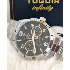 Relógio Masculino em Aço Tuguir Infinity TGI37055
