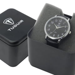 Relógio Masculino em Couro Tuguir TG30489