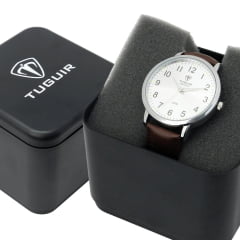 Relógio Masculino em Couro Tuguir TG30491