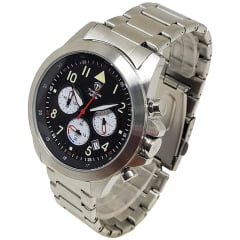 Relógio Masculino infinity Aço Cronógrafo TGI37086