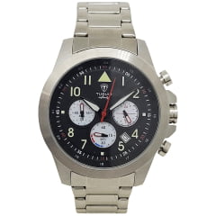 Relógio Masculino infinity Aço Cronógrafo TGI37086