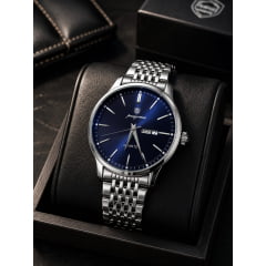 Relógio Masculino Prata  M6834