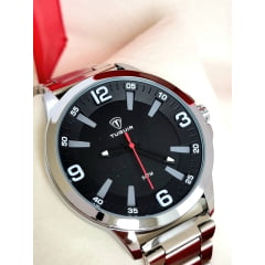 Relógio Masculino Prata Tuguir TG30068